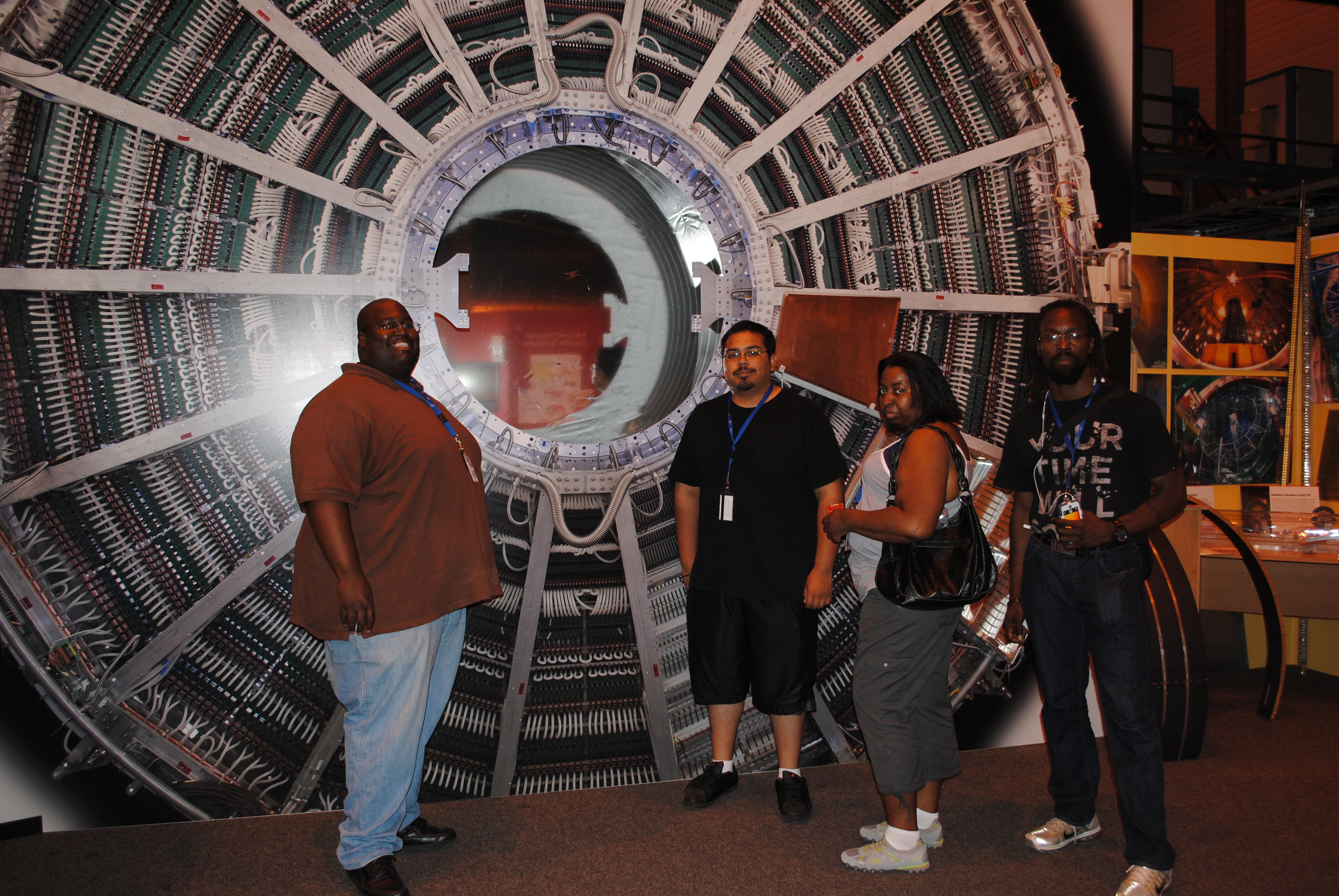 CSU physics students at CERN Summer 2013