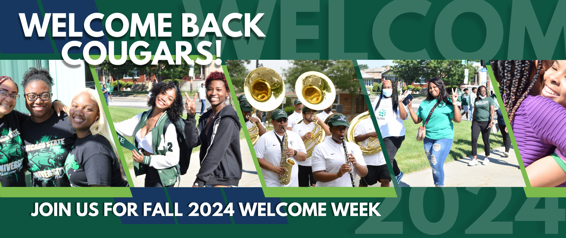 welcome week banner