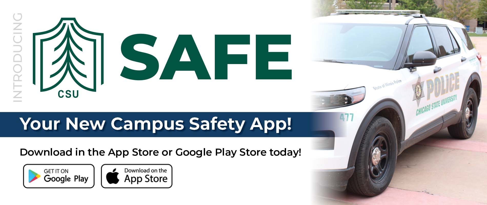 Your New Campus Safety App! Your New Campus Safety App!