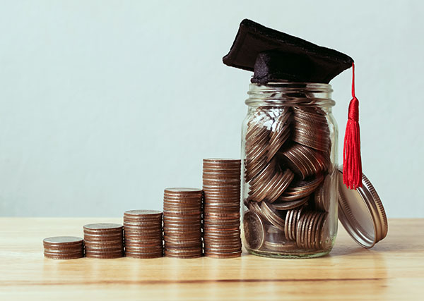 Money Jars Graduation Cap