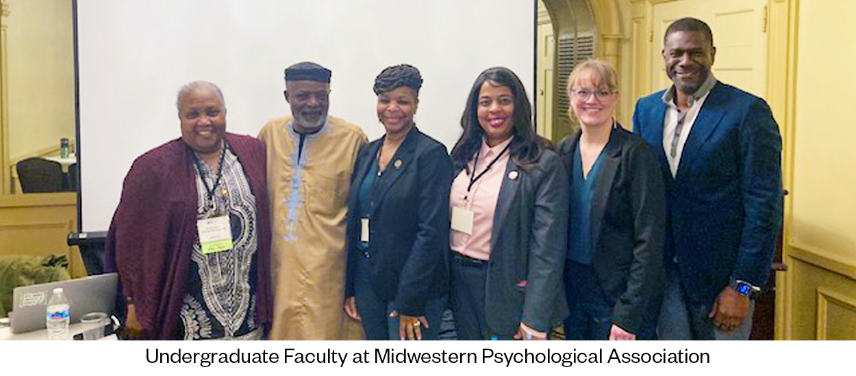 Undergraduate Faculty at Midwestern Psychological Association.
